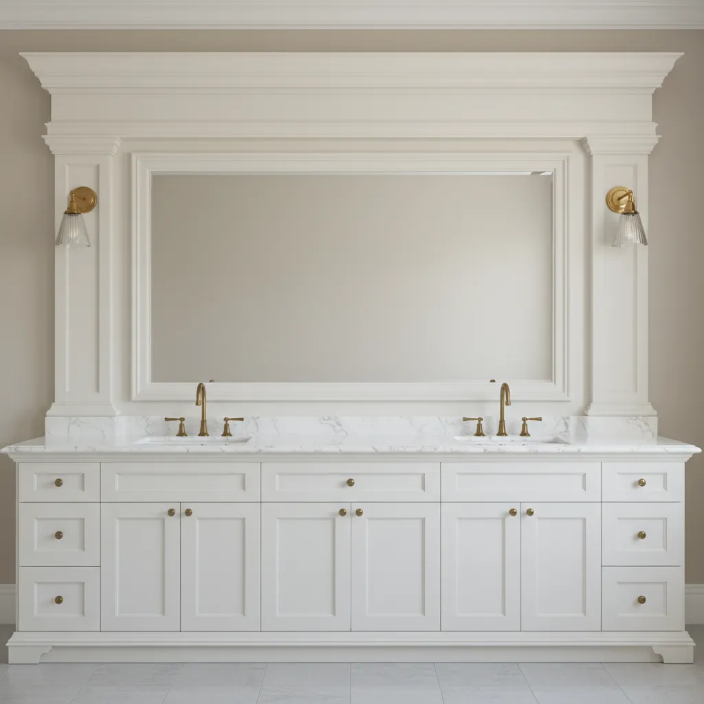 Best Crown Molding Profile for a Bathroom Mirror Frame: How to choose a crown molding style that fits your mirror size, bathroom design, and DIY skill level.
