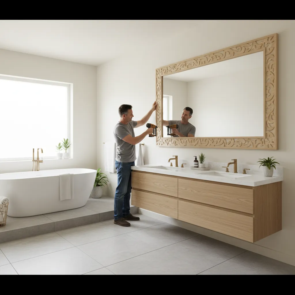 Common Problems When Framing a Bathroom Mirror and How to Fix Them: Practical fixes for crooked corners, loose molding, and adhesive failures in DIY bathroom mirror frame installations