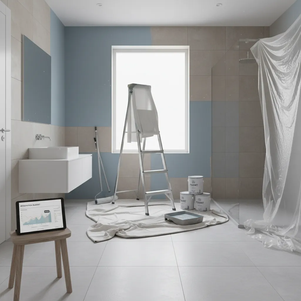 Bathroom Paint Cost: DIY vs Pro (Real Breakdown): A designer’s honest comparison of DIY bathroom painting cost vs hiring a professional painter, including materials, labor, and when each option actually saves money.