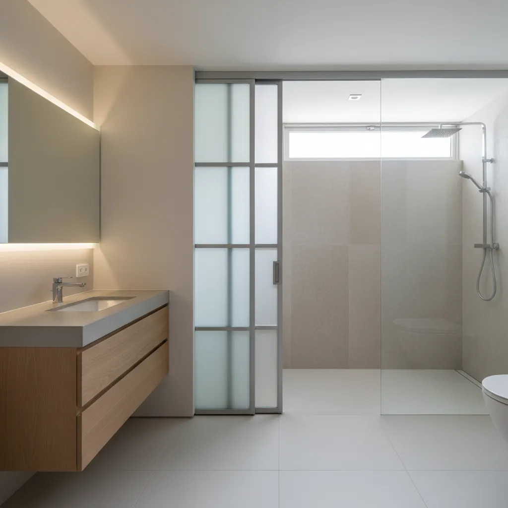 How to Optimize Layout Around a Bathroom Pocket Door