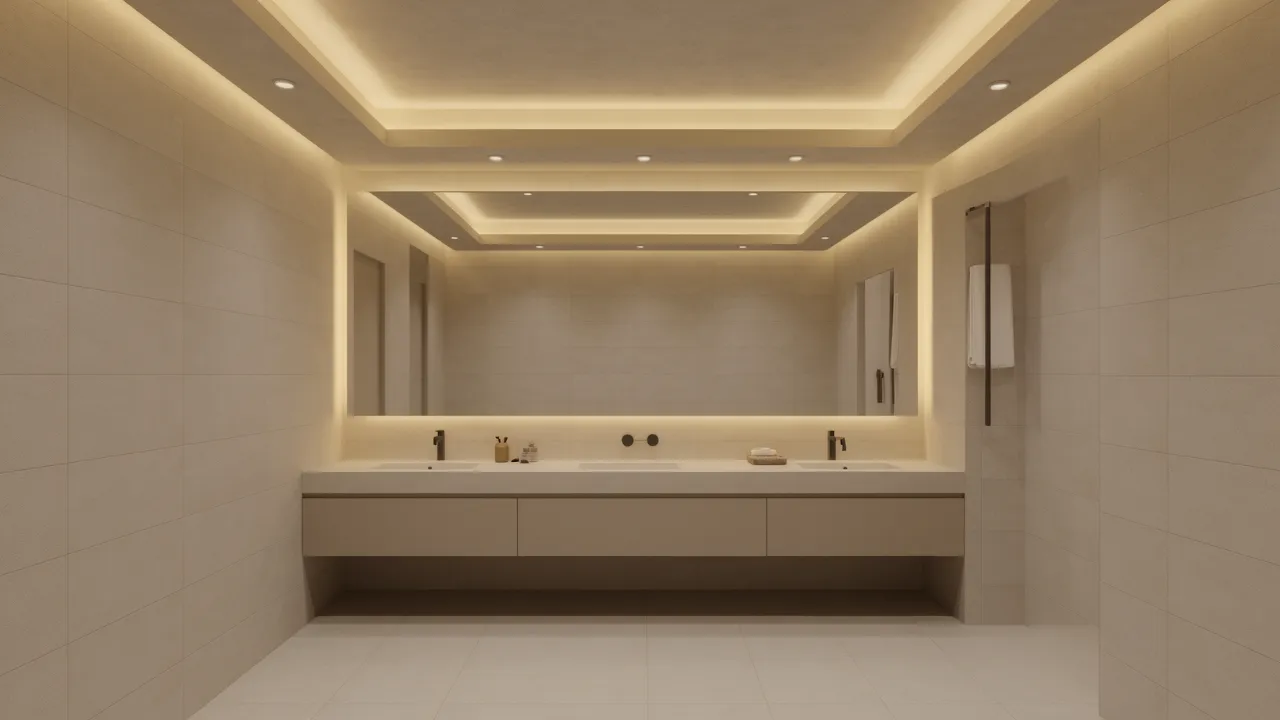 5 Plus Minus POP Design Ideas for Bathroom Ceilings