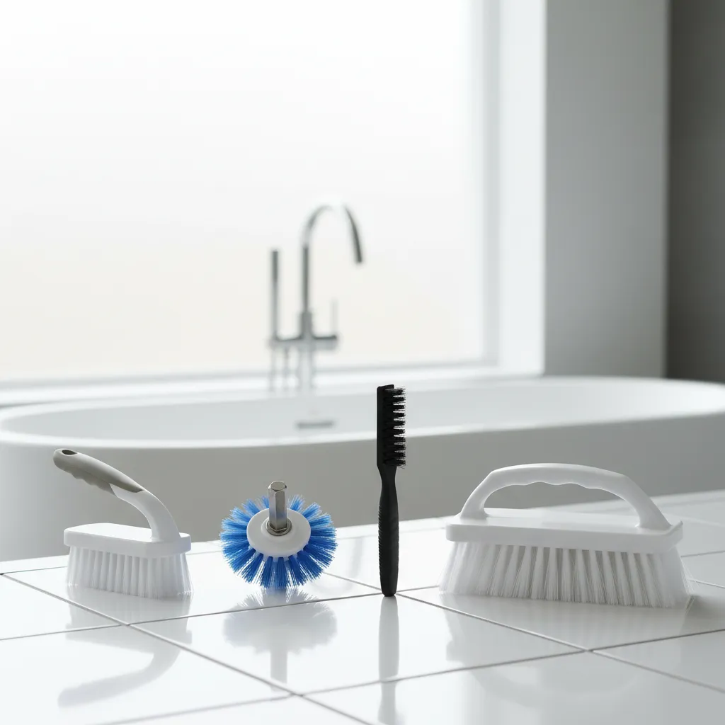Five bathroom tiles cleaning brush ideas that actually work