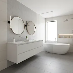 How to Choose the Right Bathroom Tile Style for a White Vanity