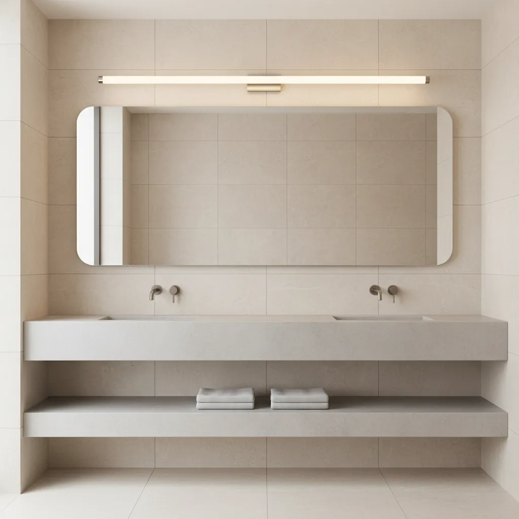 5 Designer Tips for the Right Brushed Nickel Vanity Light Size