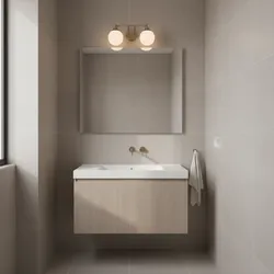 3-Light vs 2-Light Vanity Lights for Small Bathrooms
