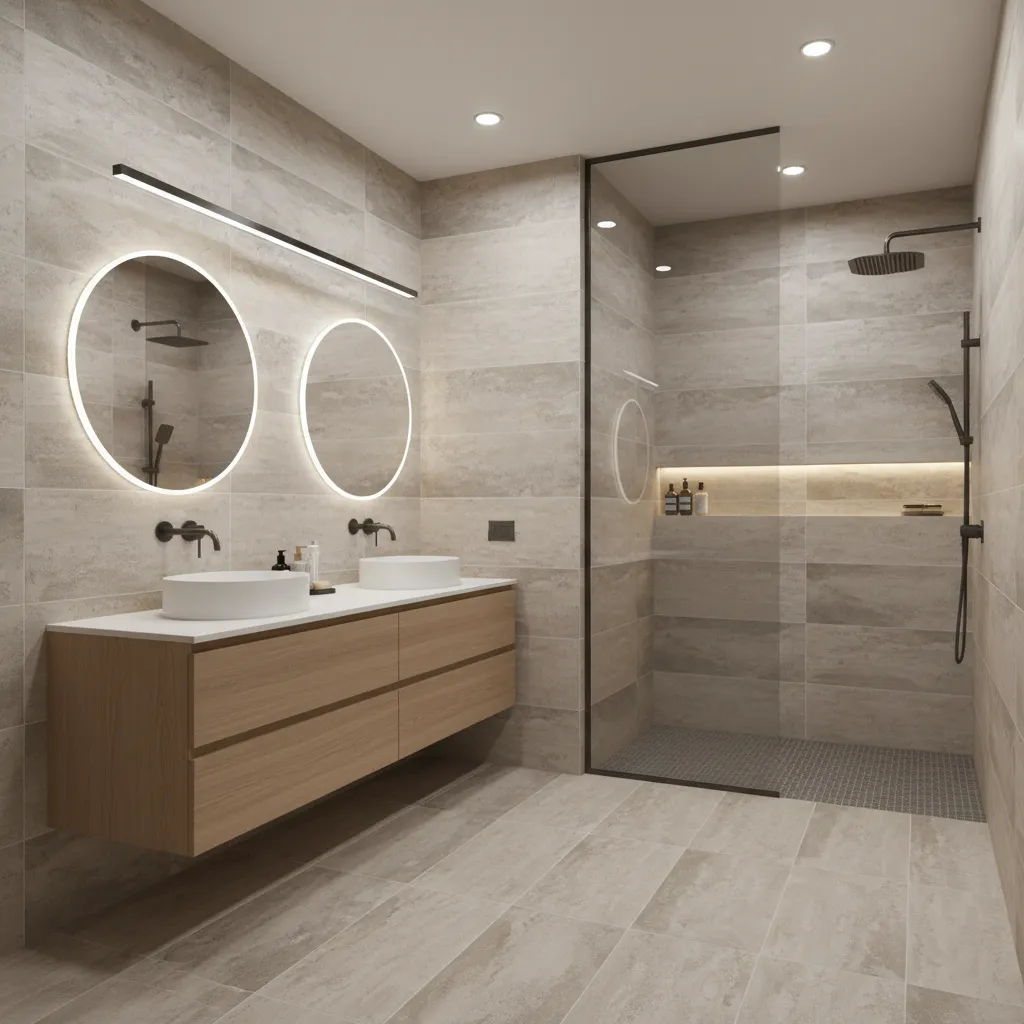 Bathroom wall tiles design ideas for India homes