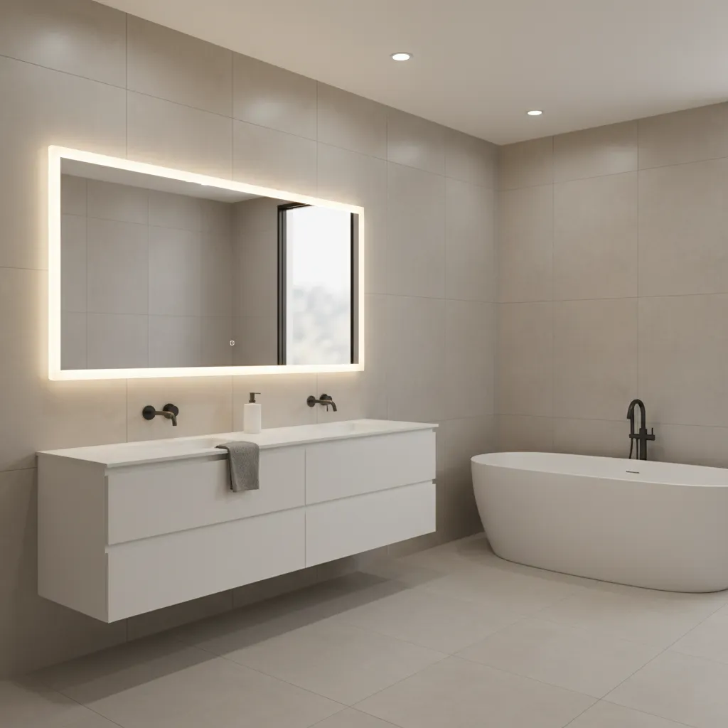Common Problems with Battery-Operated Bathroom Mirrors and How to Fix Them: Practical troubleshooting tips to fix dim lighting, fast battery drain, and sensor issues in cordless LED bathroom mirrors.