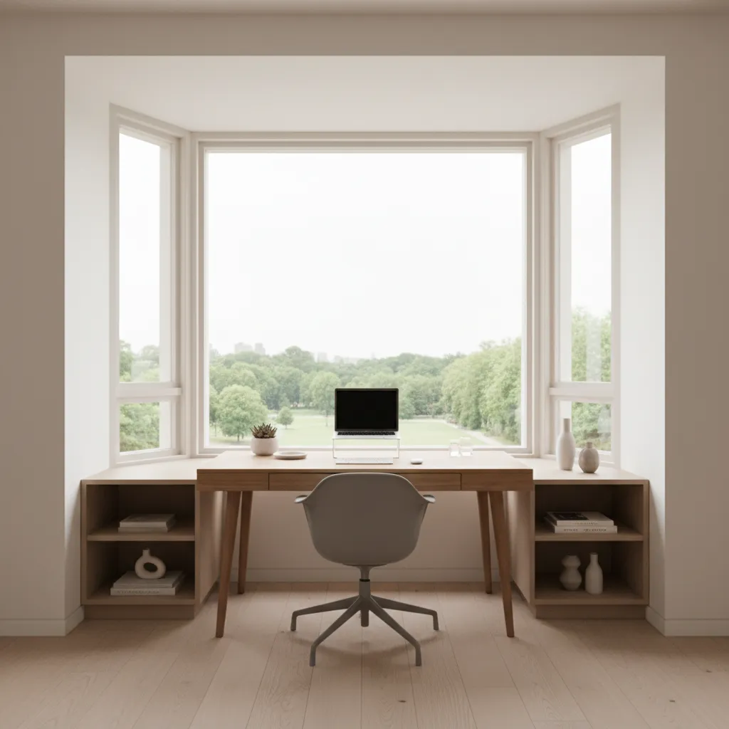 Common Problems When Placing a Desk in a Bay Window and How to Fix Them