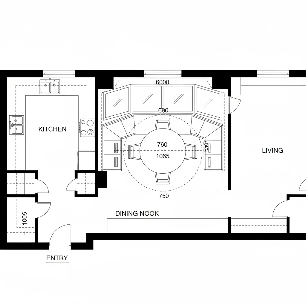 Bay-Window Nook as Social Node