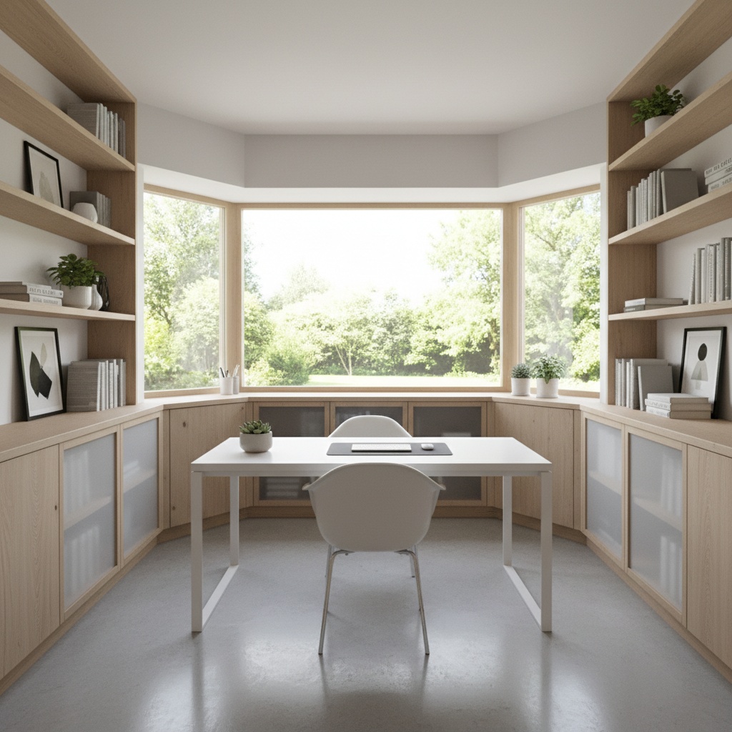 Bay Window Desk Placement: Fix Glare & Awkward Layouts