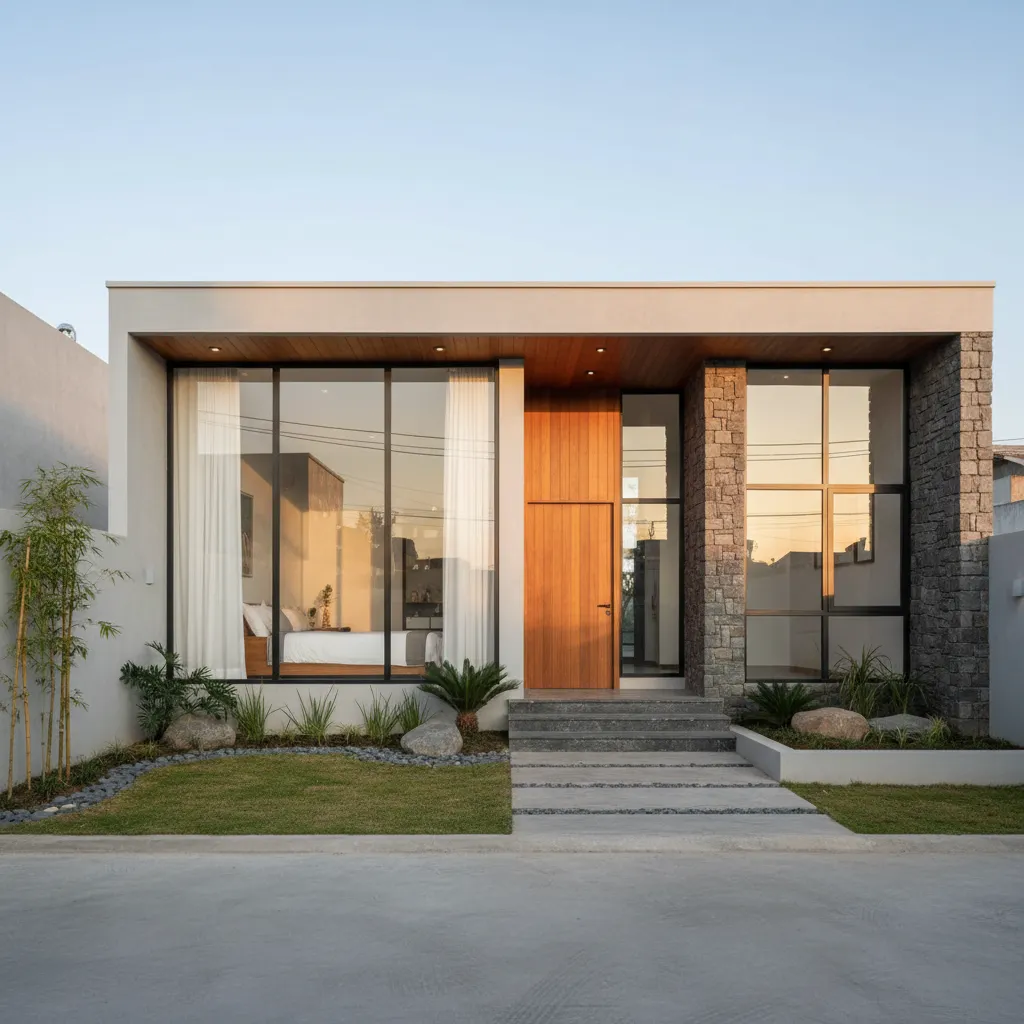 Thiết kế nhà cấp 4 đẹp: 7 nguyên tắc để nhà nhỏ vẫn sang