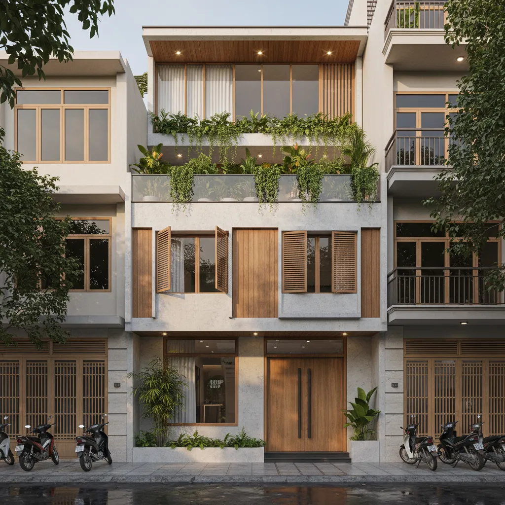 Thiết Kế Nhà Ống Đẹp: Bí Quyết Tối Ưu Không Gian