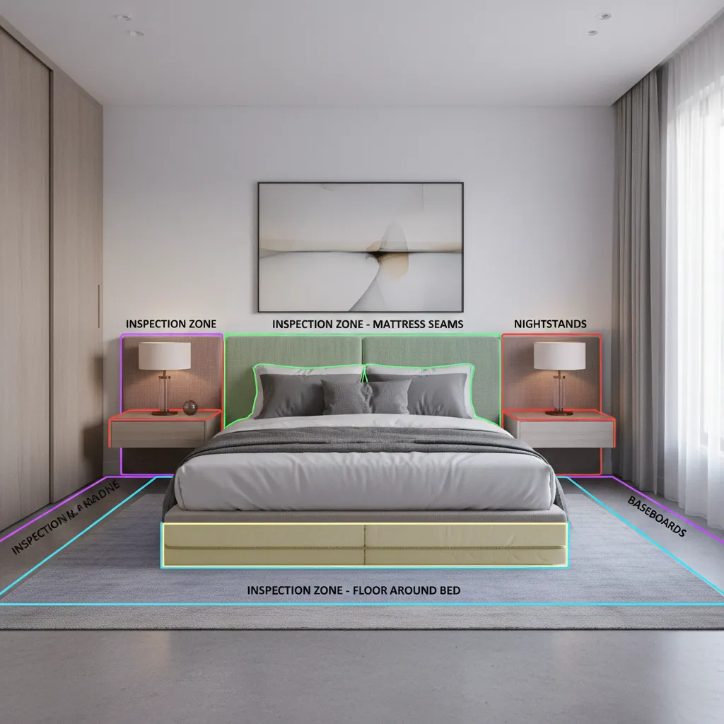 How UV Black Light Detection Identifies Bed Bug Evidence