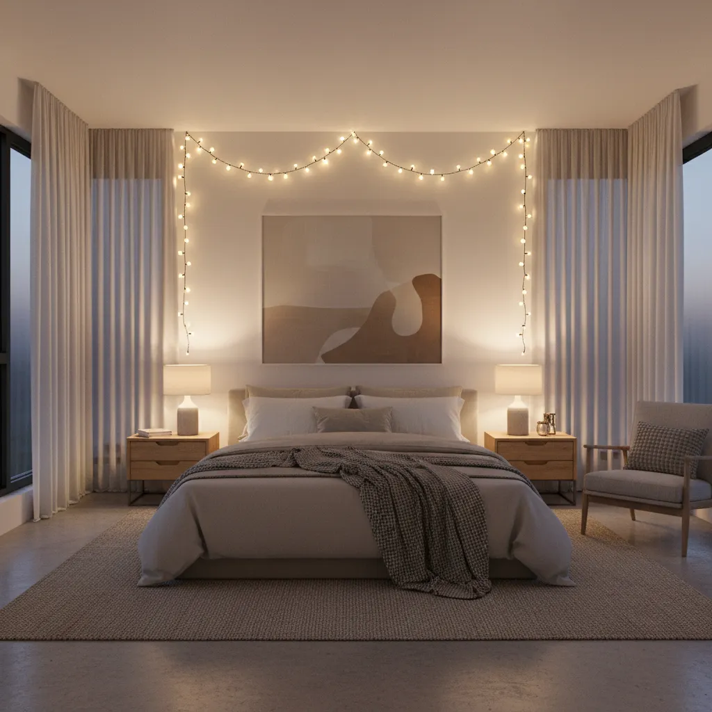 How to Safely Hang Christmas Lights in a Bedroom: Practical designer-tested tips to install cozy bedroom string lights without creating electrical or fire risks