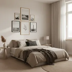 6 Fixes for Crooked Bedroom Photo Frames