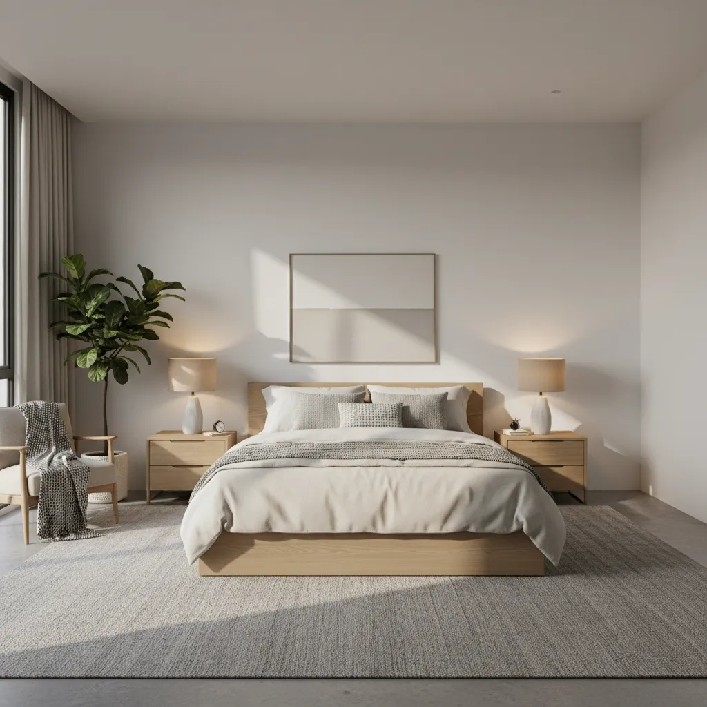 Lighting and Rendering Issues in Bedroom Visualizations
