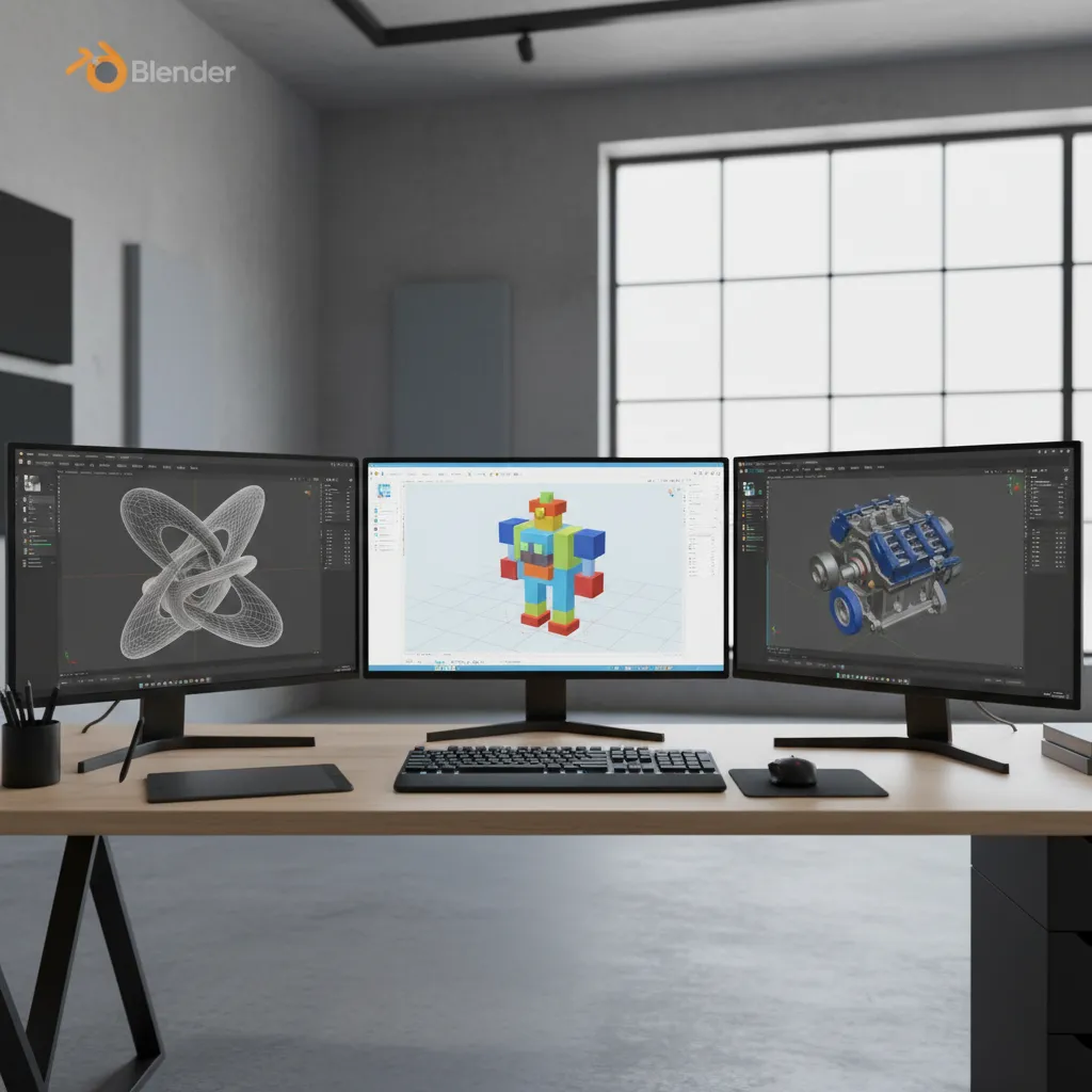 Best 3D Modeling Software for Beginners Blender vs Tinkercad vs Fusion 360