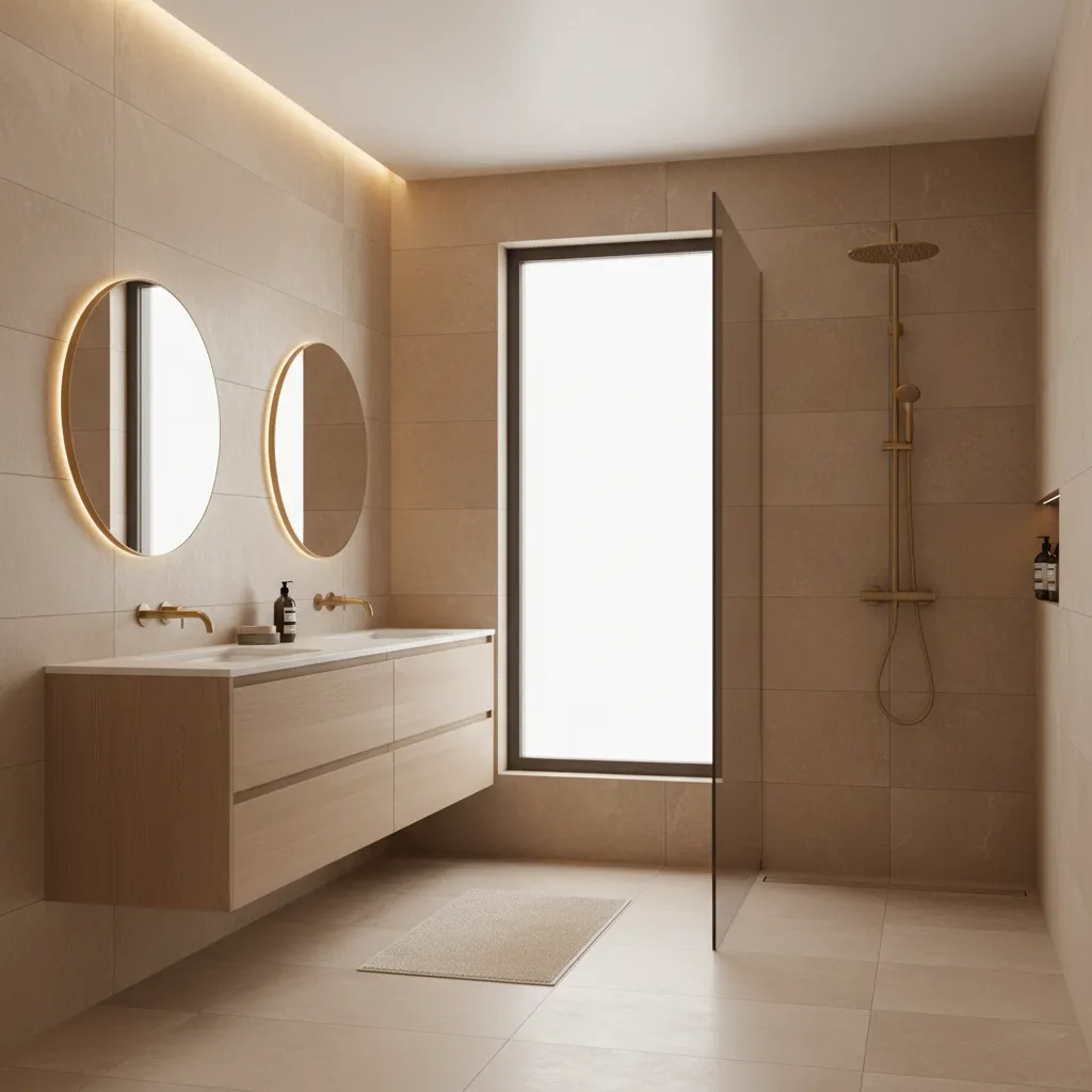 Five Beige Bathroom Tile Ideas That Warm Up Any Space