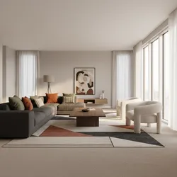 How to Fix a Living Room That Looks Boring With Beige Carpet