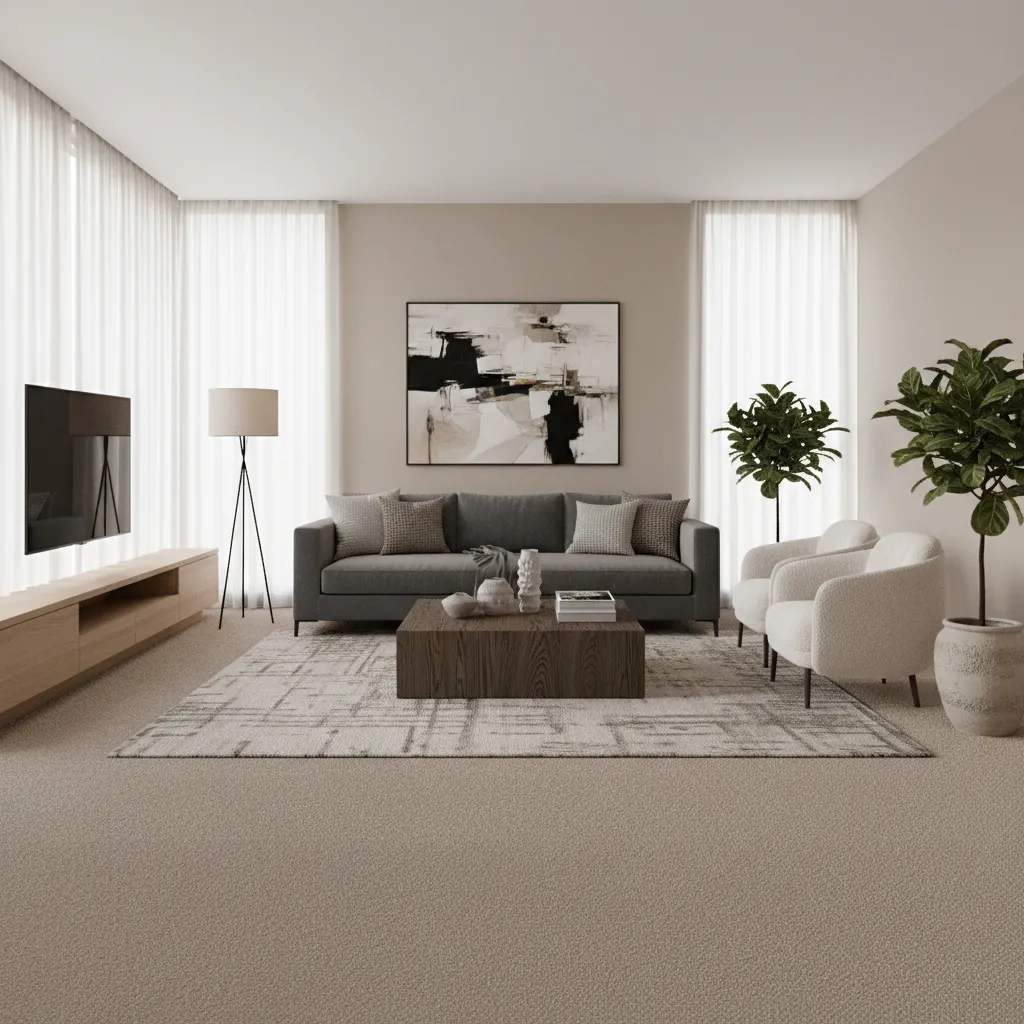 Interior Designer Tips for Decorating Living Rooms With Beige Carpet