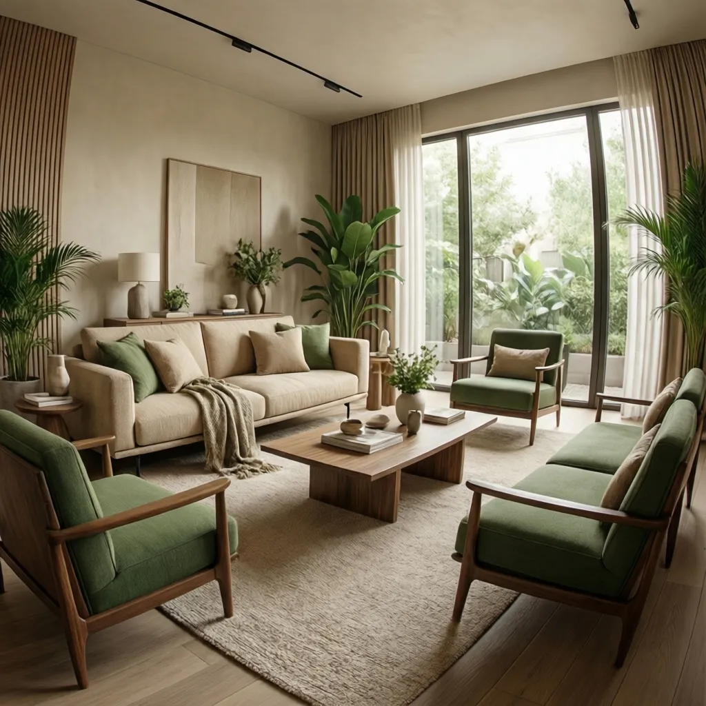 Common Problems When Decorating a Beige and Green Living Room (and How to Fix Them)