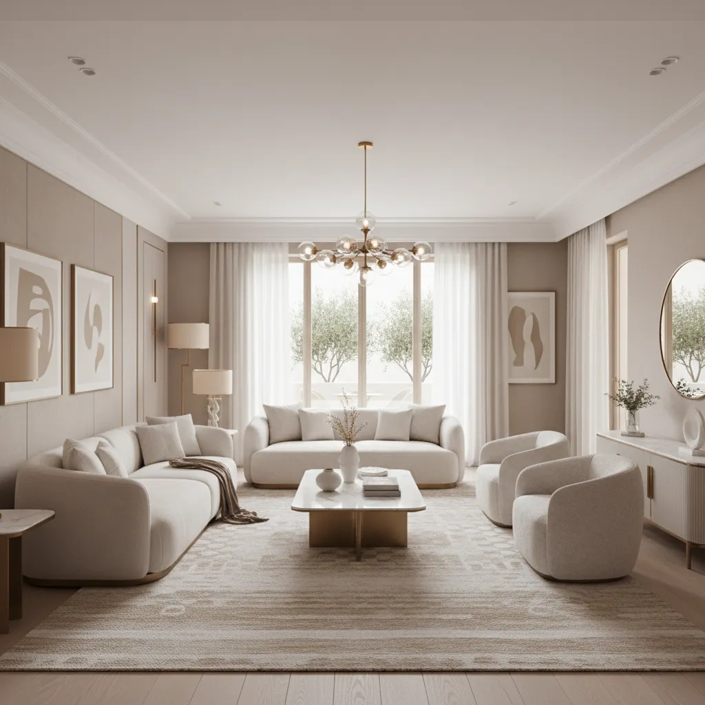 Common Beige White Gold Living Room Design Mistakes and How to Fix Them