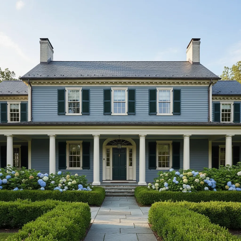 Benjamin Moore HC Colors in Historic Home Restoration and Architecture