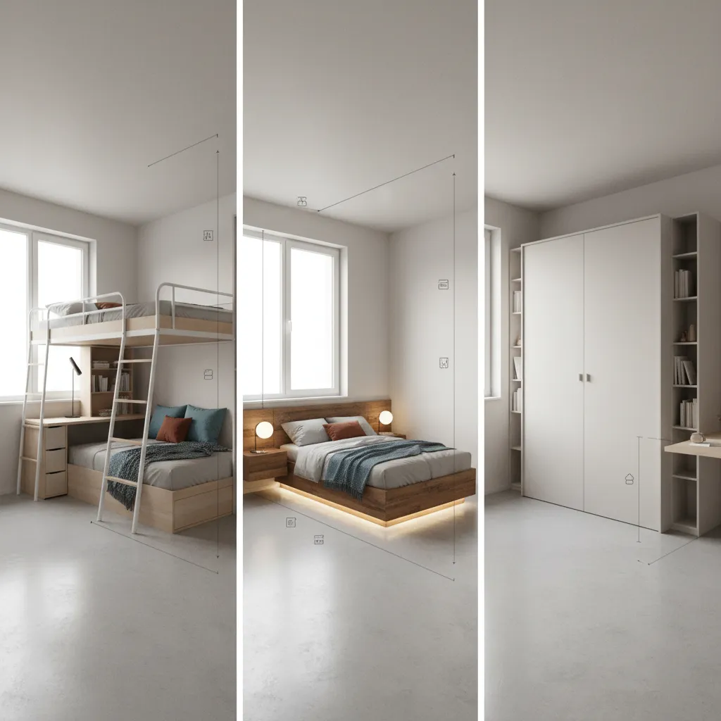Best Bed Types for an 8×6 Bedroom That Save Real Space