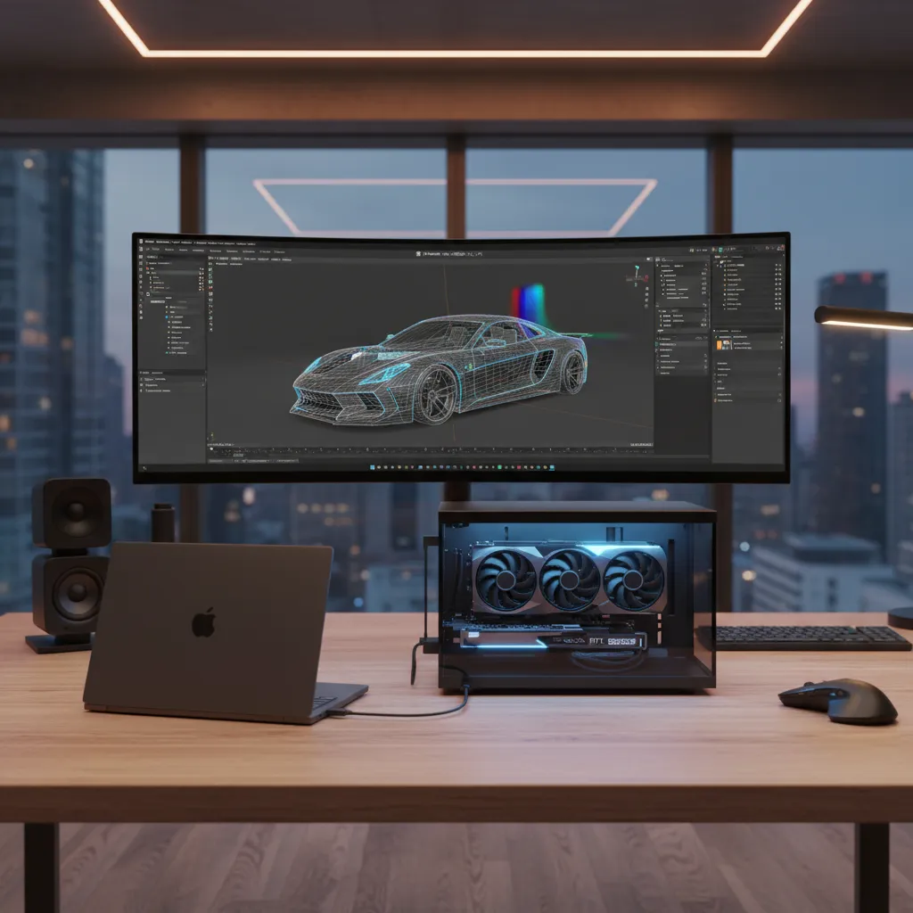 Best External GPUs for Laptop 3D Rendering and Gaming
