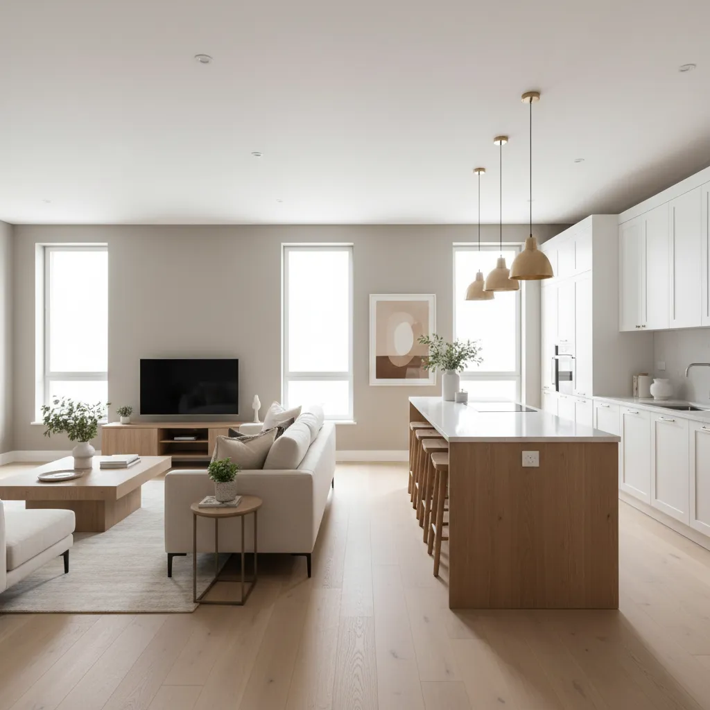 Best Living Room and Kitchen Paint Colors