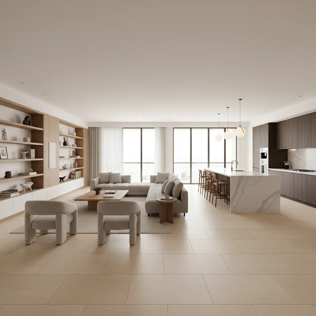 Best Tile for Living Room and Kitchen: Practical Design Guide
