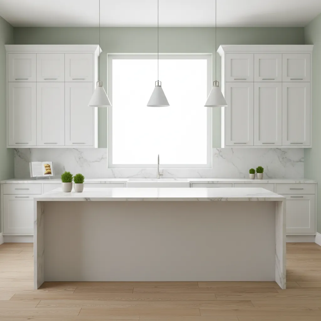 Best Wall Colors for White Kitchen Cabinets