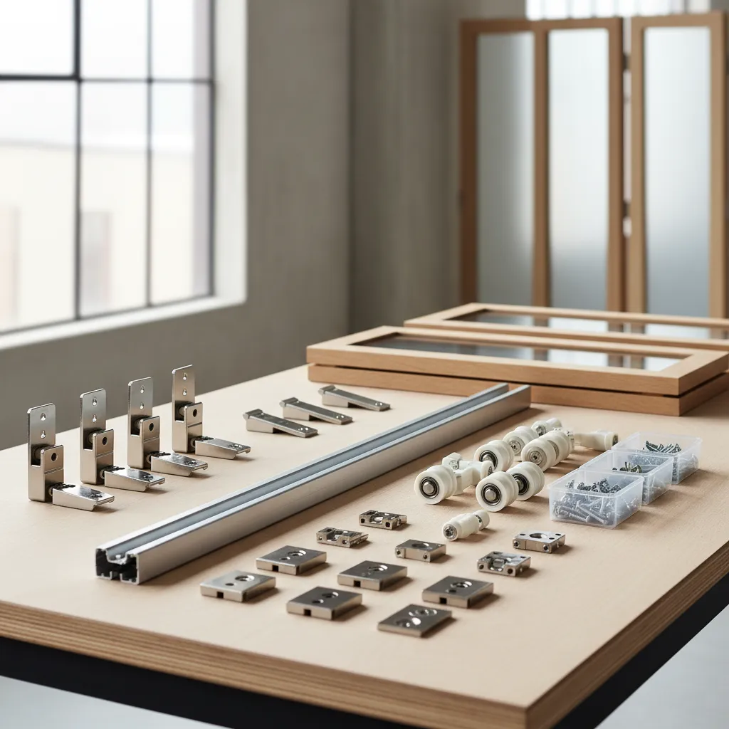 Bifold Door Hardware and Materials for DIY Projects