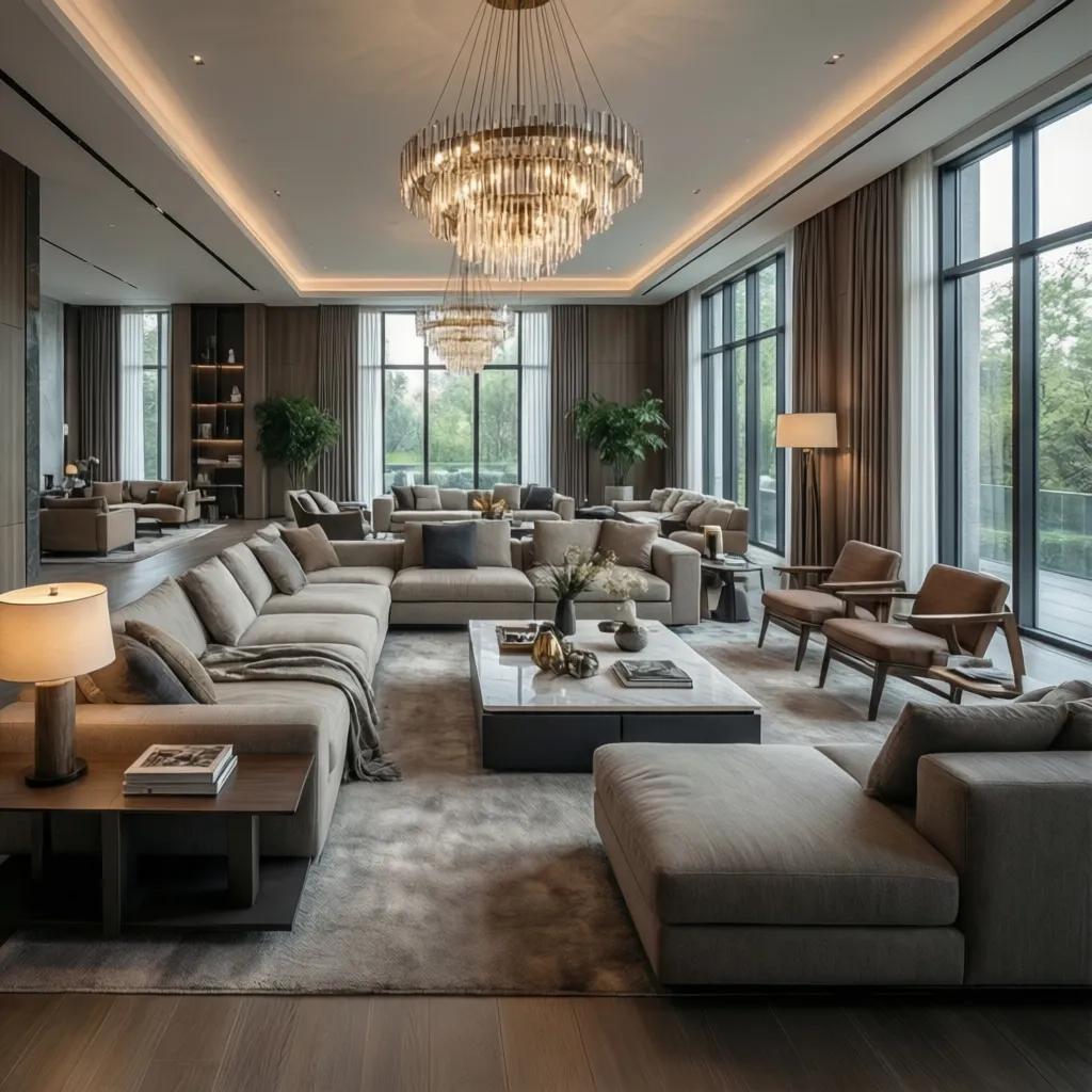 Interior Design Ideas for Big Living Room