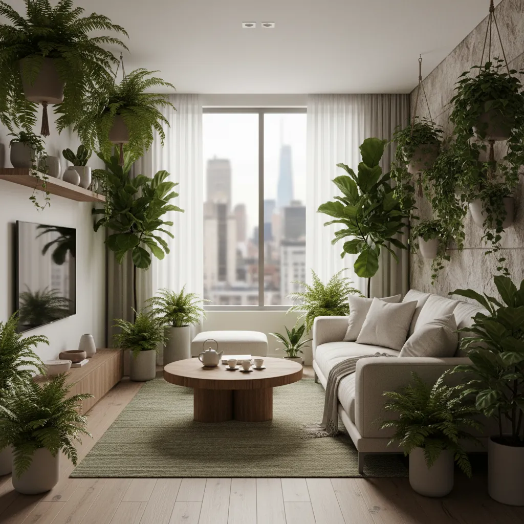 How Designers Apply Biophilic Design in Urban Apartments: Professional interior strategies for bringing nature into compact city homes