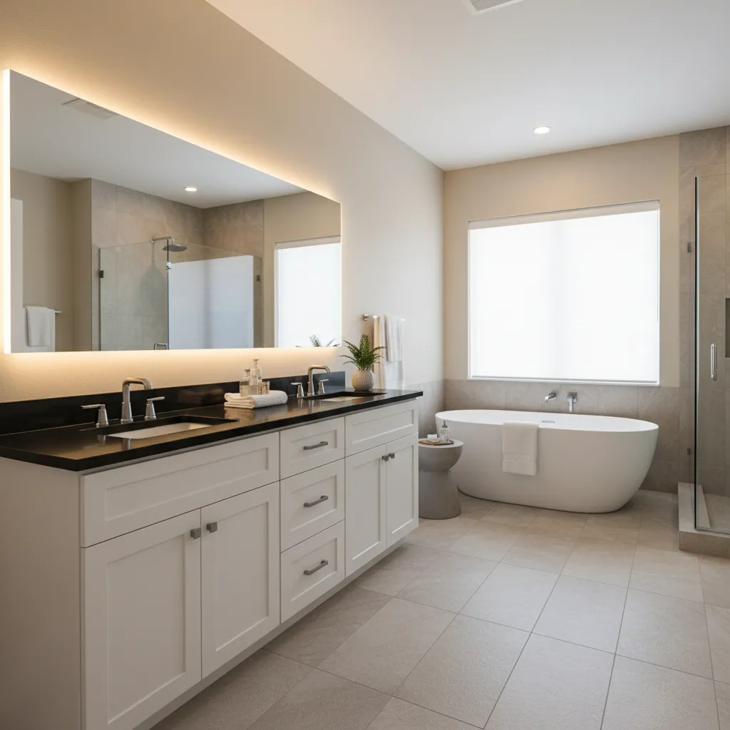 Should You Choose a Black Countertop for Your Bathroom