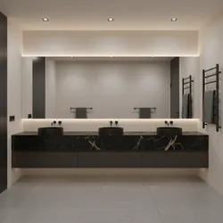 Black Bathroom Countertop Materials Compared Quartz Granite Marble