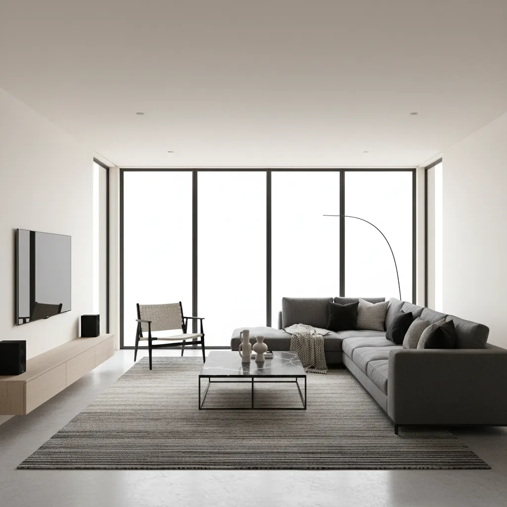 Black vs Grey vs Cream: How to Balance These Colors in a Living Room