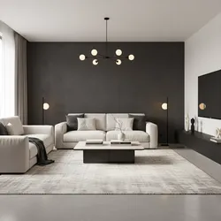 Interior Designers Explain the Black Grey Cream Living Room Trend