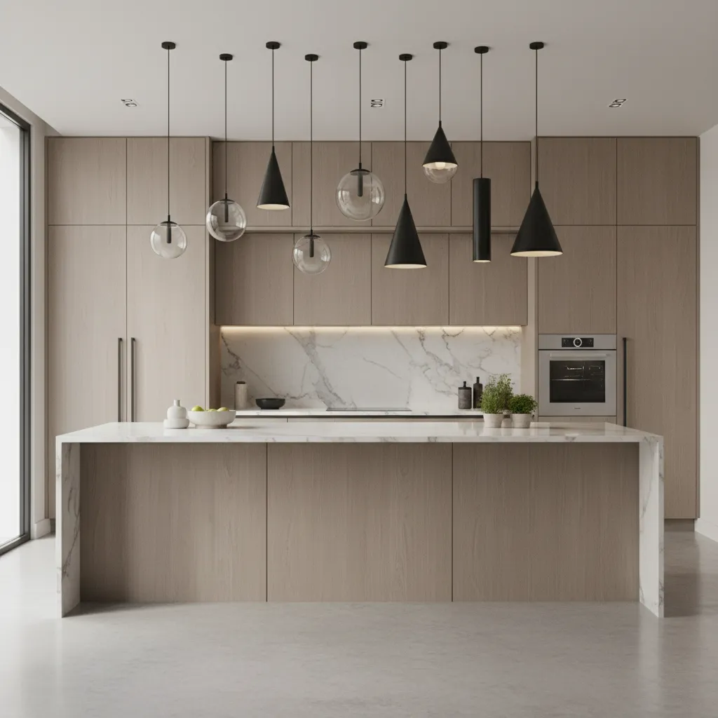 Black Kitchen Pendant Lights: Glass vs Metal vs Matte Finishes