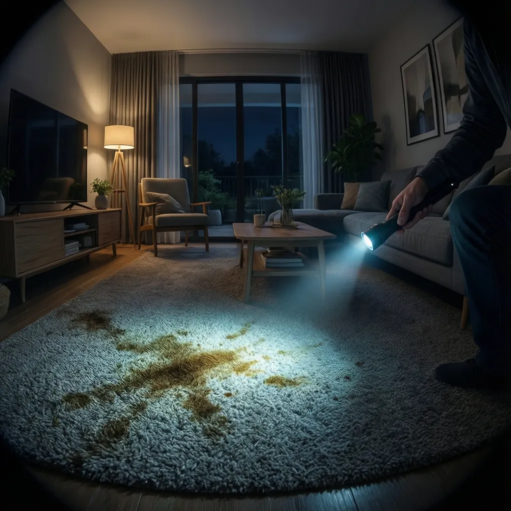 How to Properly Use a Black Light to Detect Cat Urine: A practical step‑by‑step method to scan carpets, furniture, and walls and reliably locate hidden cat urine stains with UV light.