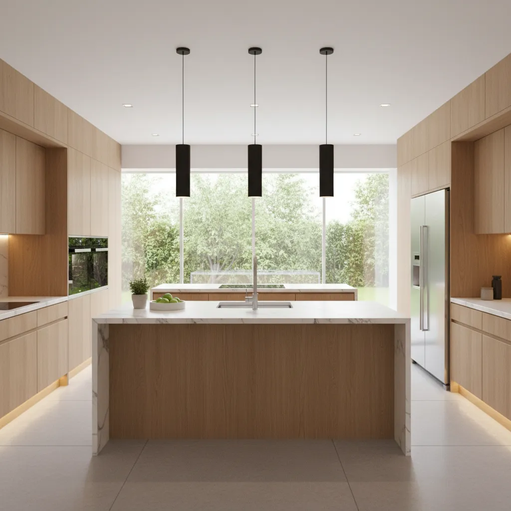 How to Optimize Kitchen Island Lighting with Black Pendant Fixtures