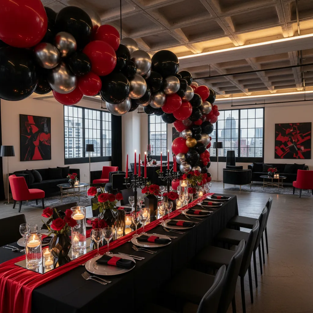 How to Fix Black and Red Party Decoration Mistakes