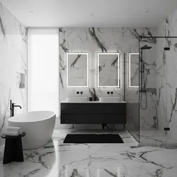 Black and white bathroom designs that actually work