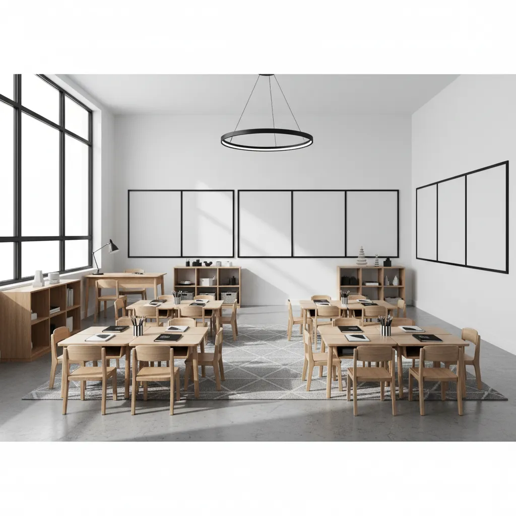 Balance Black and White Classroom Decor for a Warmer Learning Space