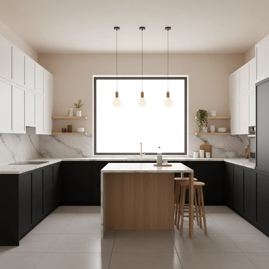 Black and White Kitchen: What Colour Walls Work Best?