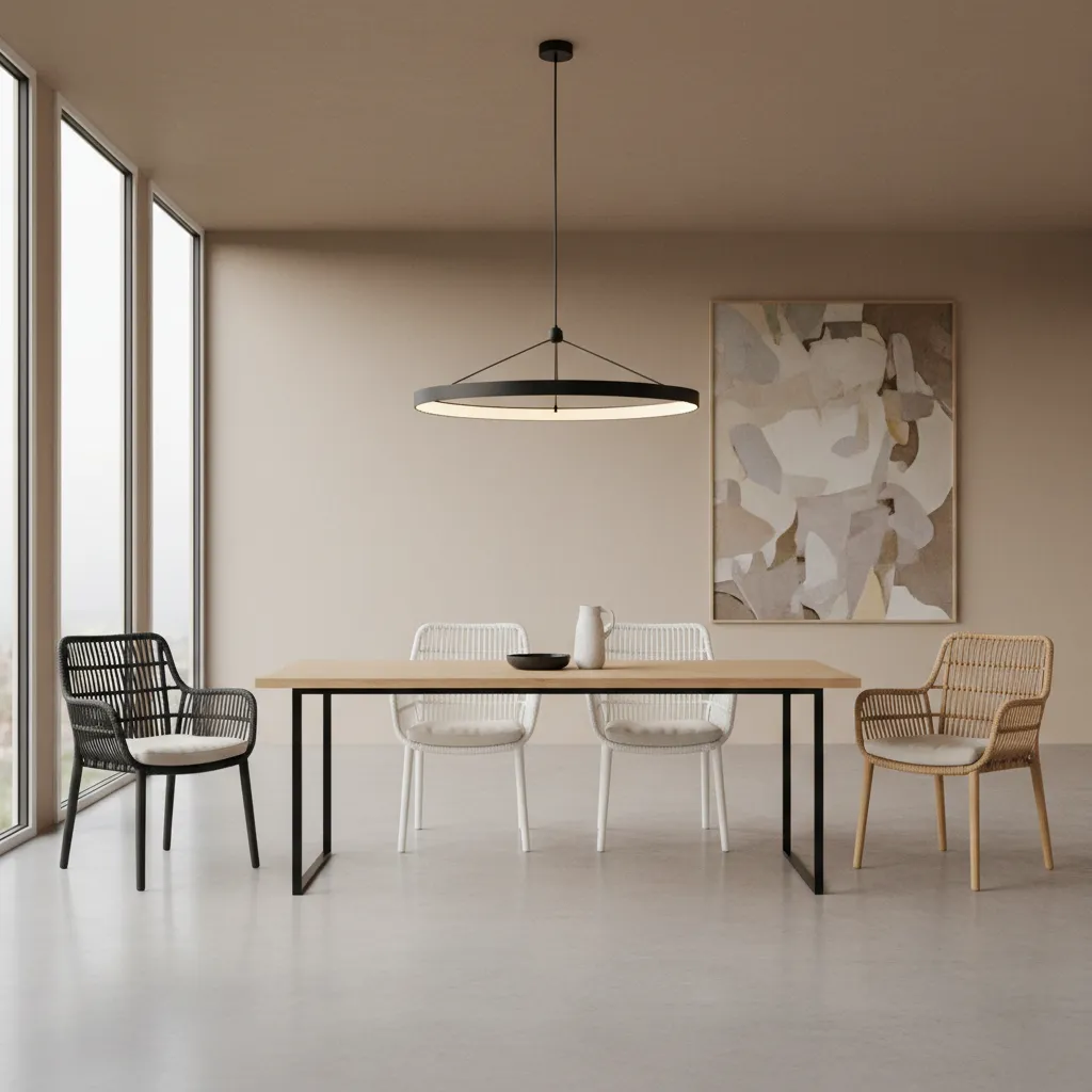 Black Wicker vs Rattan vs Resin Wicker Dining Chairs Durability Comparison