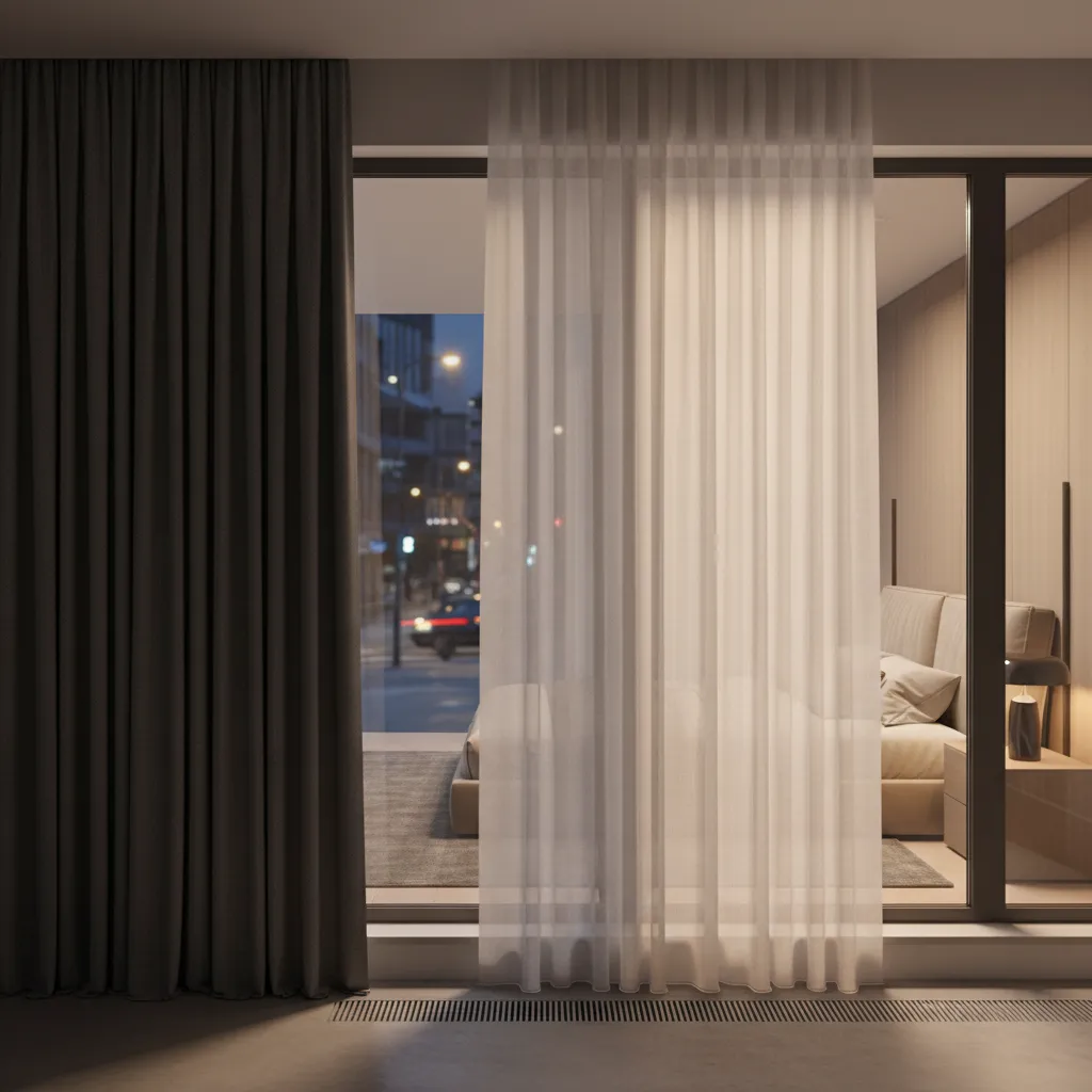 Blackout Curtains vs Regular Curtains Do They Hide Indoor Light Better