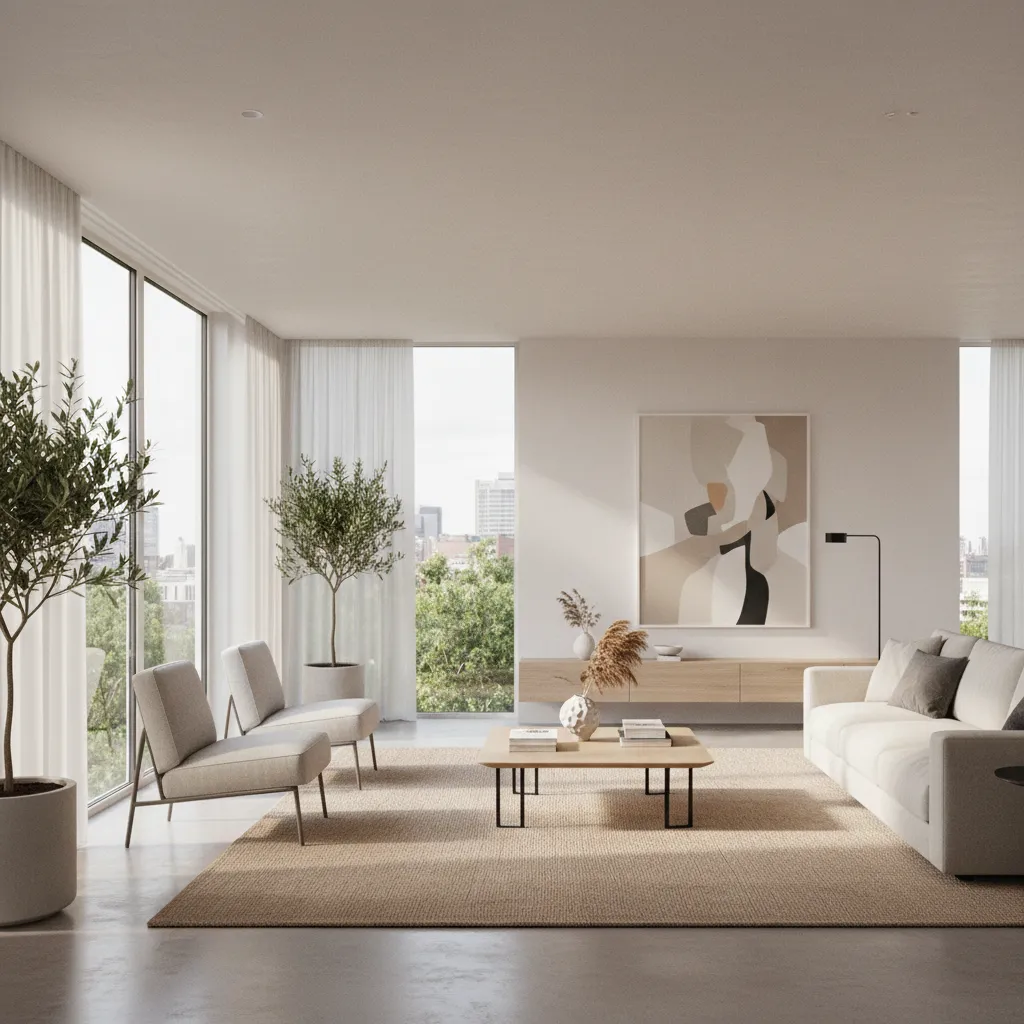 Photorealistic interior render produced with Blender Cycles GPU rendering