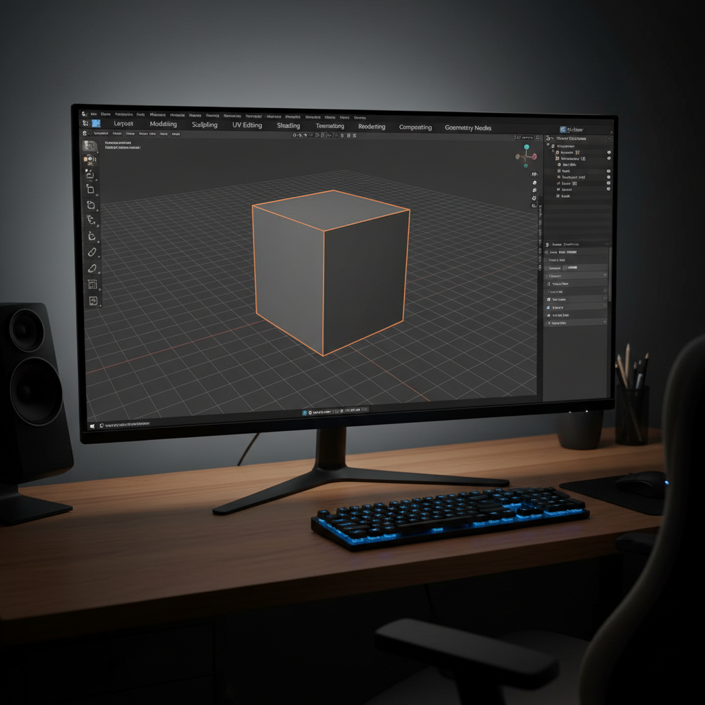Struggling to Create 3D Models in Blender? Start Simple